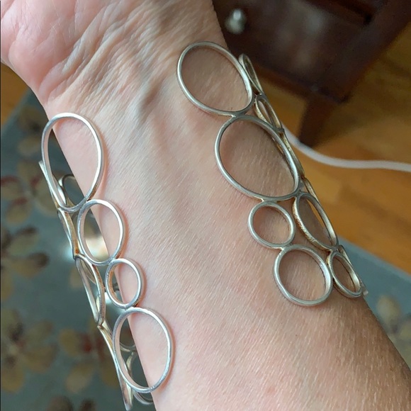 COPY - Silver cuff bracelet - Picture 4 of 5